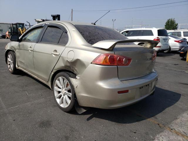 Photo 3 from auction – 2008 MITSUBISHI LANCER GTS with VIN JA3AU86U28U009383