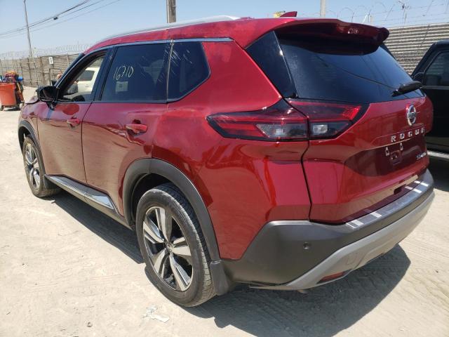 Photo 3 from auction – 2021 NISSAN ROGUE SL with VIN 5N1AT3CB1MC693137