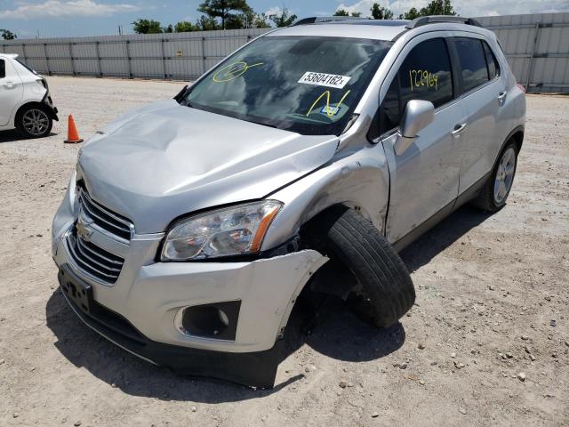 Photo 2 from auction – 2015 CHEVROLET TRAX LTZ with VIN 3GNCJNSB2FL248484