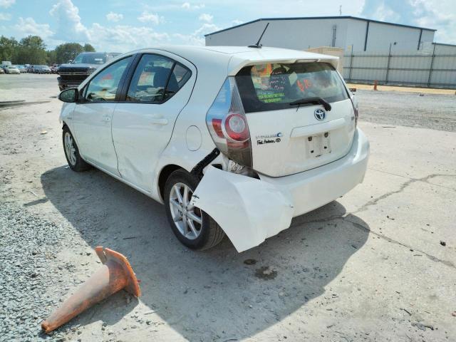 Photo 3 from auction – 2013 TOYOTA PRIUS C with VIN JTDKDTB31D1541354
