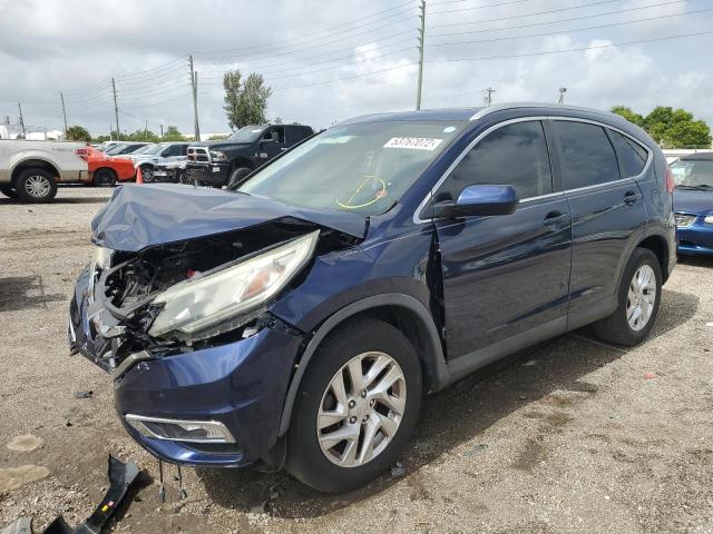 Photo 2 from auction – 2015 HONDA CR-V EXL with VIN 5J6RM3H71FL000198
