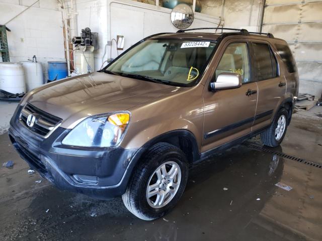 Photo 2 from auction – 2002 HONDA CR-V EX with VIN JHLRD78892C077937