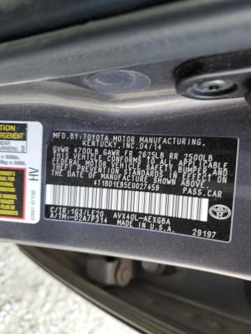 Photo 10 from auction – 2014 TOYOTA AVALON HYB with VIN 4T1BD1EB5EU027459