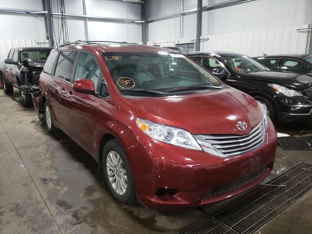 Photo 1 from auction – 2017 TOYOTA SIENNA XLE with VIN 5TDYZ3DC6HS783574