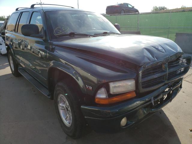 DODGE DURANGO 2000 with VIN 1B4HS28NXYF221121 - Photo from auction