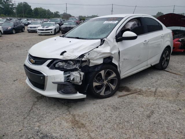 Photo 2 from auction – 2019 CHEVROLET SONIC PREM with VIN 1G1JF5SB3K4127019