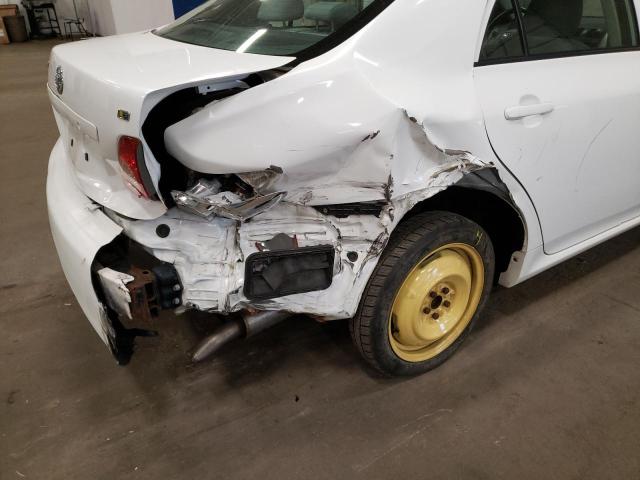Photo 9 from auction – 2009 TOYOTA COROLLA BA with VIN JTDBL40E099094828