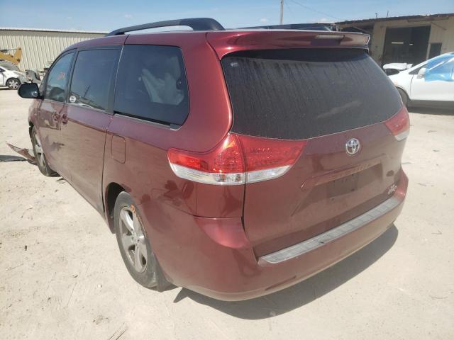 Photo 3 from auction – 2011 TOYOTA SIENNA LE with VIN 5TDKK3DC5BS053026