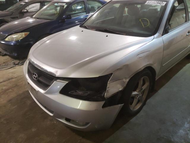 Photo 9 from auction – 2007 HYUNDAI SONATA SE with VIN 5NPEU46F27H210223