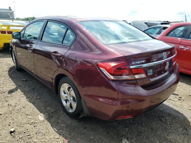 Photo 3 from auction – 2013 HONDA CIVIC LX with VIN 19XFB2F57DE039569