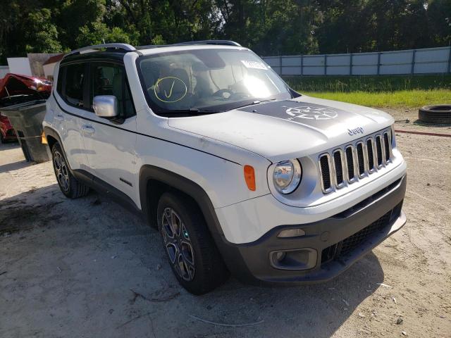 JEEP RENEGADE L 2017 with VIN ZACCJADB2HPE93391 - Photo from auction