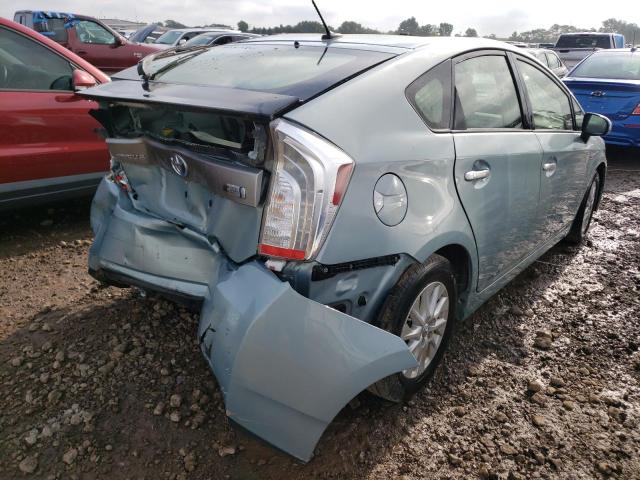 Photo 4 from auction – 2014 TOYOTA PRIUS PLUG with VIN JTDKN3DP6E3049860