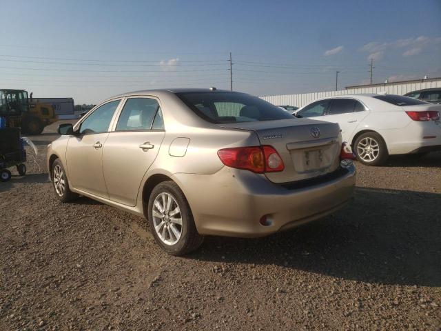 Photo 3 from auction – 2009 TOYOTA COROLLA BA with VIN 1NXBU40E69Z062780