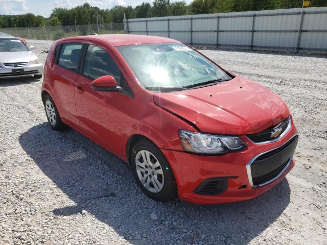 CHEVROLET SONIC 2020 with VIN 1G1JG6SBXL4123733 - Photo from auction