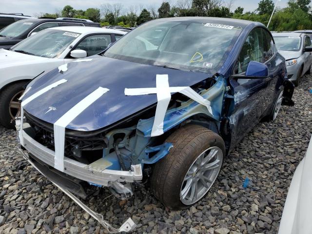 Photo 2 from auction – 2022 TESLA MODEL Y with VIN 7SAYGDEE4NF398707