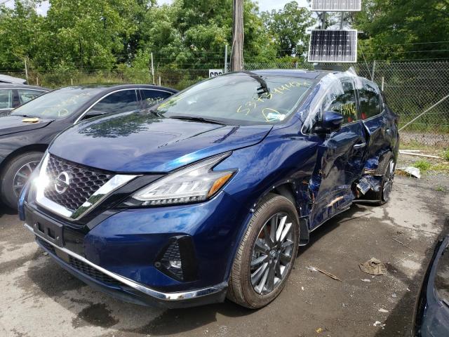 Photo 2 from auction – 2021 NISSAN MURANO SV with VIN 5N1AZ2BS0MC104489