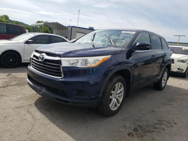Photo 2 from auction – 2014 TOYOTA HIGHLANDER with VIN 5TDZARFH7ES005383