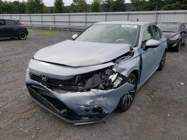 Photo 2 from auction – 2022 HONDA CIVIC EX with VIN 2HGFE1F71NH322298