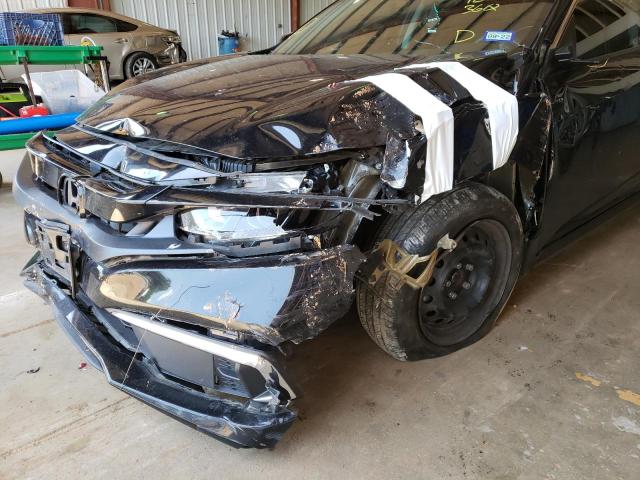 Photo 9 from auction – 2019 HONDA CIVIC LX with VIN 19XFC2F61KE044494