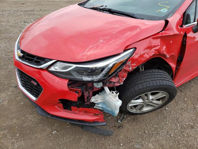 Photo 9 from auction – 2017 CHEVROLET CRUZE LT with VIN 3G1BE6SM7HS586934