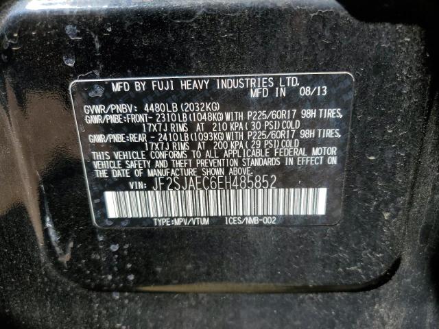 Photo 10 from auction – 2014 SUBARU FORESTER 2 with VIN JF2SJAEC6EH485852
