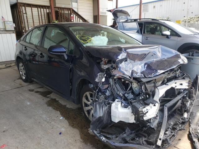 TOYOTA COROLLA LE 2021 with VIN 5YFEPMAEXMP166587 - Photo from auction