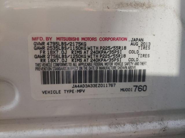 Photo 10 from auction – 2014 MITSUBISHI OUTLANDER with VIN JA4AD3A33EZ011767