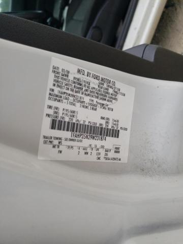 Photo 10 from auction – 2009 FORD FOCUS SE with VIN 1FAHP35N29W231874