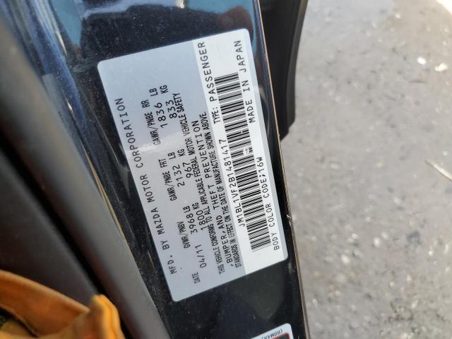 Photo 10 from auction – 2011 MAZDA 3 I with VIN JM1BL1VF2B1481417