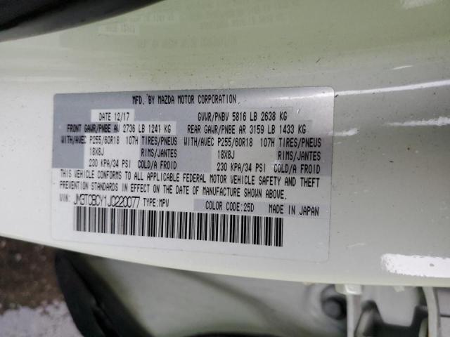 Photo 10 from auction – 2018 MAZDA CX-9 TOURI with VIN JM3TCBCY1J0220077