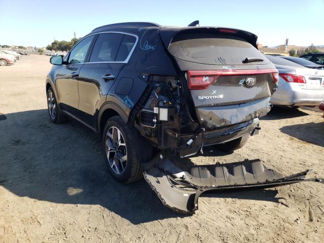 Photo 3 from auction – 2022 KIA SPORTAGE E with VIN KNDPNCAC9N7990350