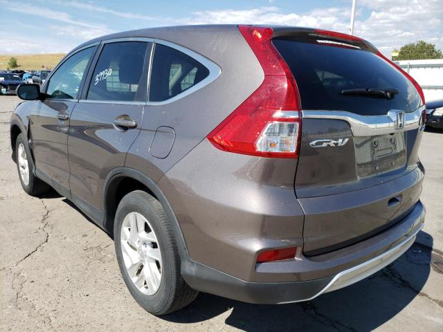 Photo 3 from auction – 2016 HONDA CR-V EX with VIN 2HKRM4H55GH713413