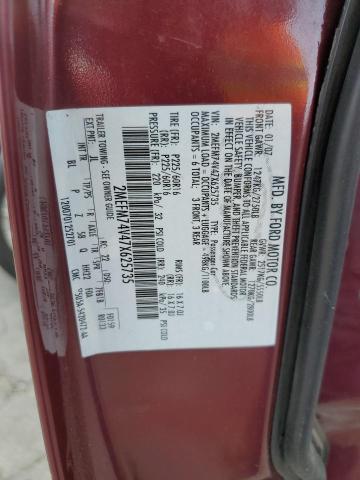 Photo 10 from auction – 2007 MERCURY GRAND MARQ with VIN 2MEFM74V47X625735