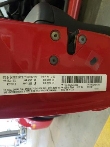Photo 10 from auction – 2005 DODGE NEON SXT with VIN 1B3ES56C35D173656