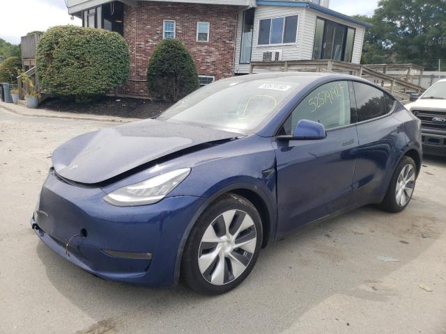 Photo 2 from auction – 2021 TESLA MODEL Y with VIN 5YJYGDEE0MF190920