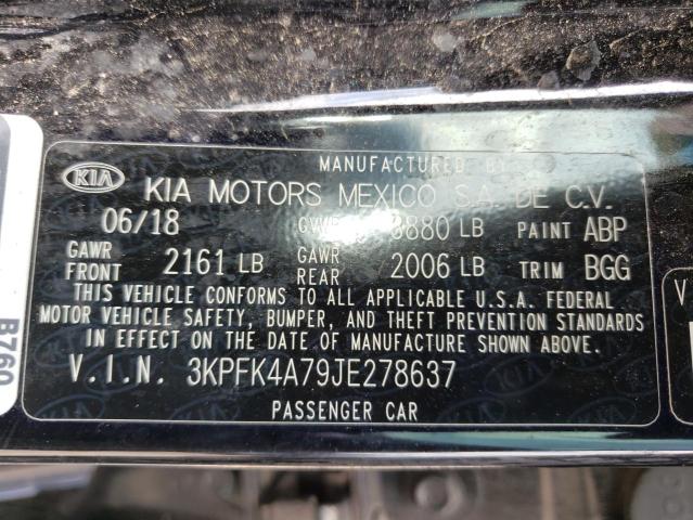 Photo 10 from auction – 2018 KIA FORTE LX with VIN 3KPFK4A79JE278637