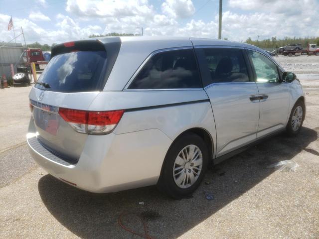 Photo 4 from auction – 2014 HONDA ODYSSEY LX with VIN 5FNRL5H28EB078214