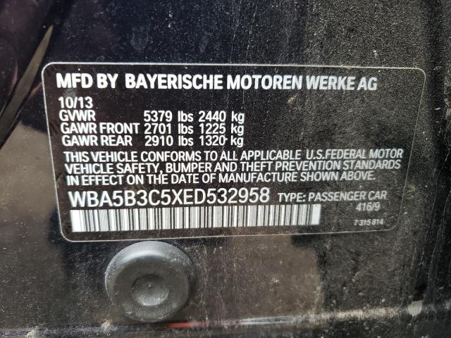 Photo 10 from auction – 2014 BMW 535 XI with VIN WBA5B3C5XED532958