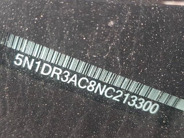 Photo 10 from auction – 2022 NISSAN PATHFINDER with VIN 5N1DR3AC8NC213300