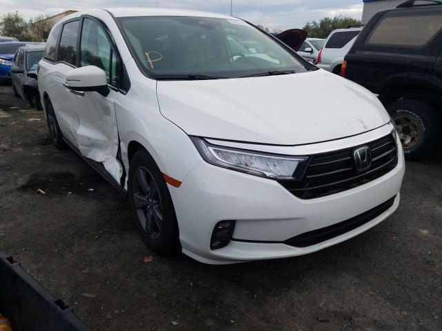 HONDA ODYSSEY EX 2022 with VIN 5FNRL6H53NB023945 - Photo from auction