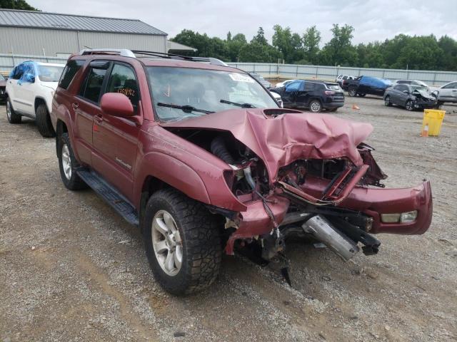 TOYOTA 4RUNNER SR 2005 with VIN JTEBU14R358049791 - Photo from auction