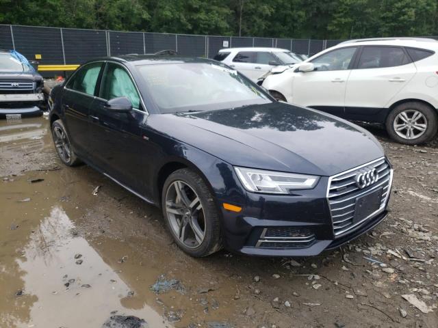 AUDI A4 PREMIUM 2017 with VIN WAUENAF40HN019716 - Photo from auction