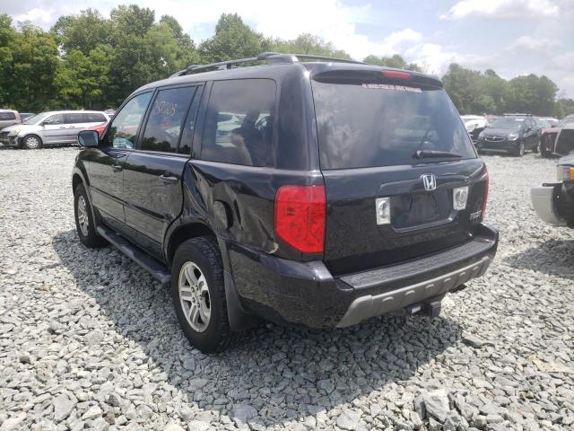 Photo 3 from auction – 2003 HONDA PILOT EXL with VIN 2HKYF18523H588191
