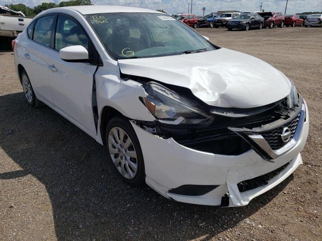 NISSAN SENTRA S 2017 with VIN 3N1AB7AP3HY335910 - Photo from auction