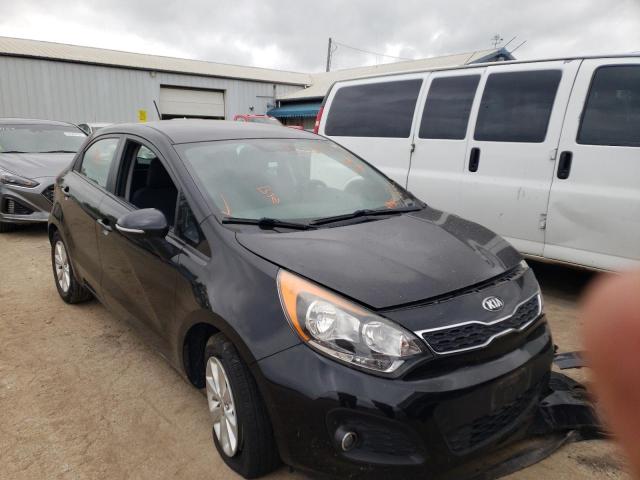 KIA RIO EX 2015 with VIN KNADN5A34F6443621 - Photo from auction