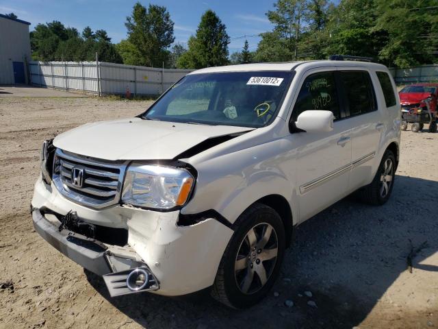 Photo 2 from auction – 2015 HONDA PILOT TOUR with VIN 5FNYF4H92FB042384