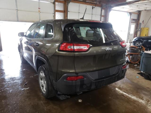 Photo 3 from auction – 2015 JEEP CHEROKEE S with VIN 1C4PJLAB9FW671640