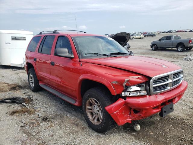 DODGE DURANGO 2003 with VIN 1D4HS48N33F540290 - Photo from auction