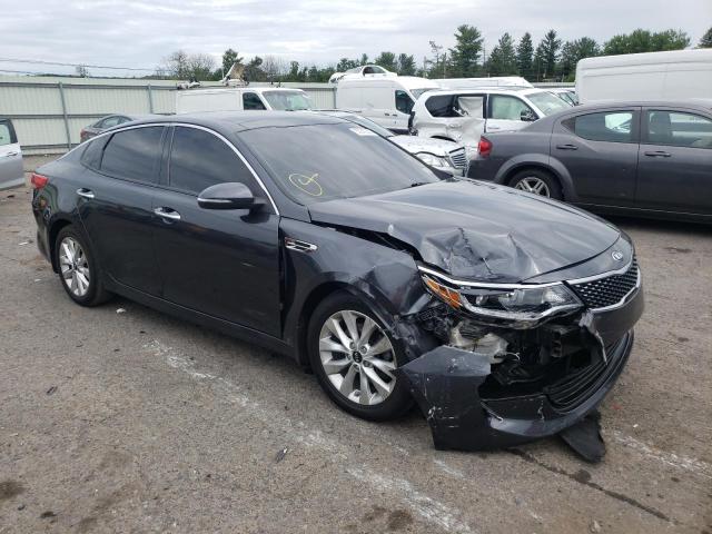 KIA OPTIMA EX 2018 with VIN 5XXGU4L33JG201603 - Photo from auction
