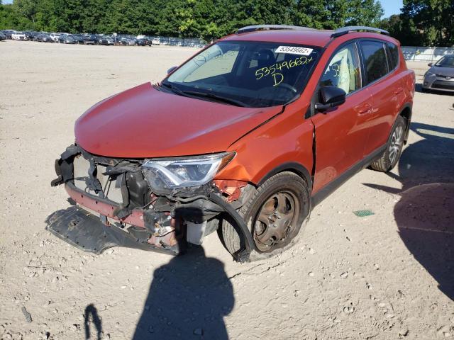 Photo 2 from auction – 2016 TOYOTA RAV4 LE with VIN JTMBFREV2GJ095536